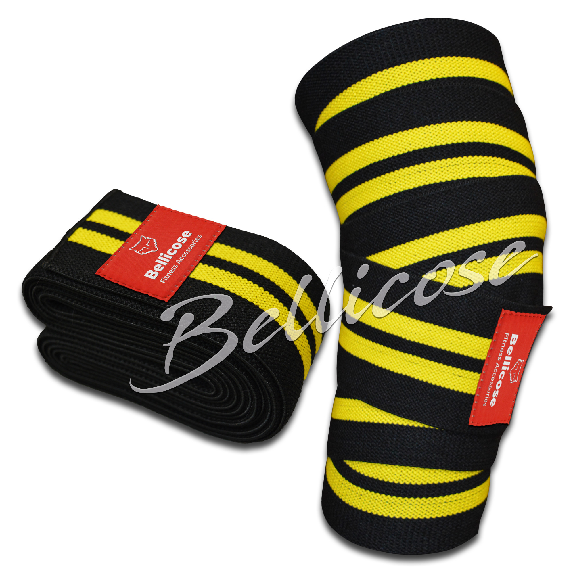 Elastic Gym Knee Wraps